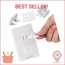 Bates- Outlet Covers Baby Proofing, 15 Pack, 2 Prongs, Plug Covers Baby Proofing