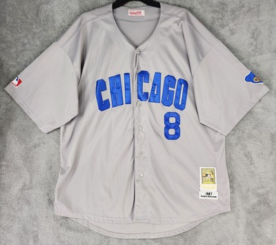 Chicago Cubs Andre Dawson Jersey Mens Size 56 Gray 1987 Cooperstown Collection