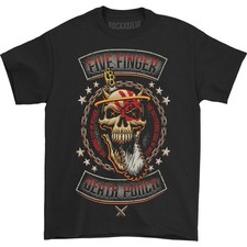 Men's Five Finger Death Punch Rebellion Revised T-shirt Small Black