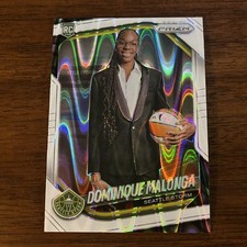 2025 Panini Prizm WNBA - Dominique Malonga #144 White Seismic