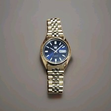 Seiko 5 herrenuhr Automatik gold