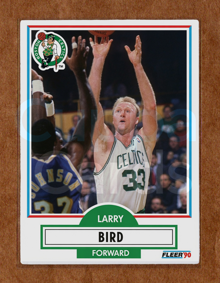 LARRY BIRD Basketball Rookie Trading Card Vending Machine STICKER | eBay