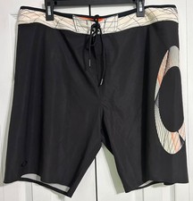OAKLEY Geo Ellipse 18" Men  s Size 38 Blackout Board Shorts Swimwear 8  Inseam