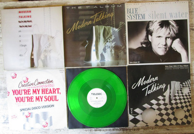 MODERN TALKING Sammlung LP - Maxi´s COLOURED Vinyl - BLUE SYSTEM - DIETER BOHLEN