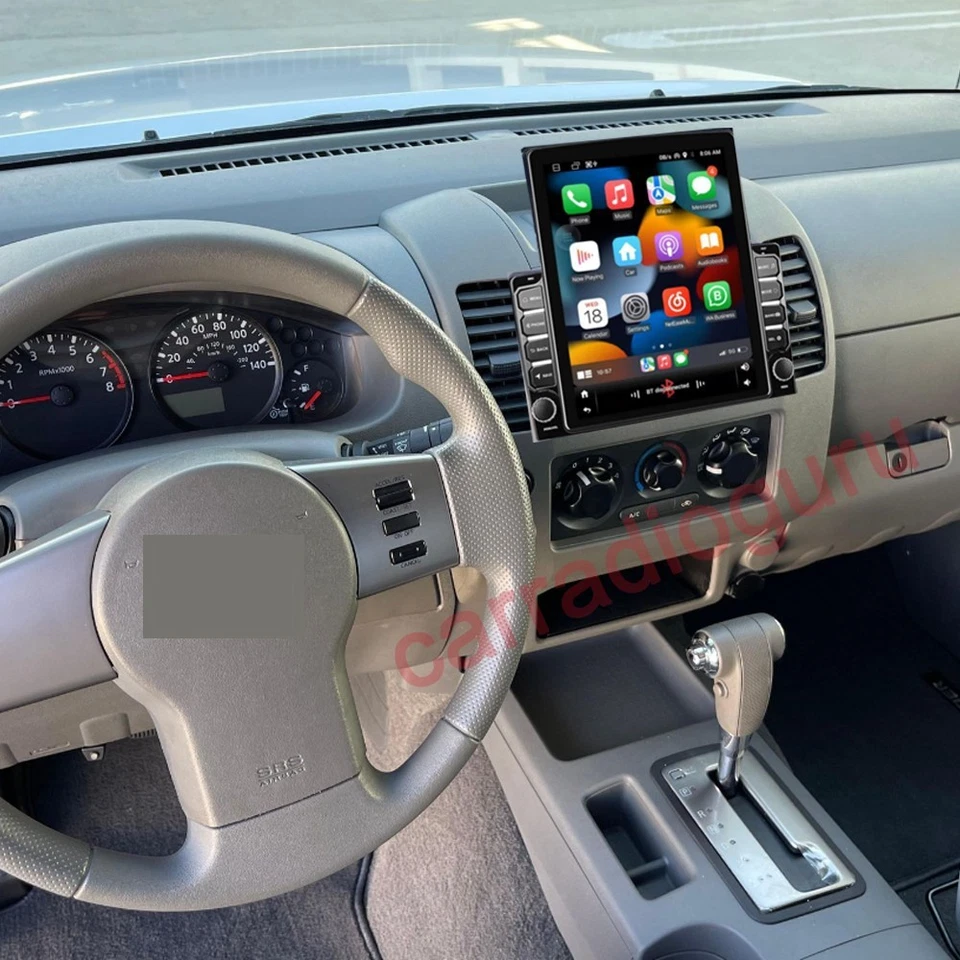 Radio de coche estéreo GPS para Nissan Frontier 2005-2021 Android 13 Carplay 9,7" Foto 3 de 4