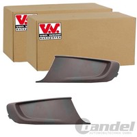 2X VAN Wezel Blende Gitter Einsatz StoßStange Vorne Passend FÜR VW Caddy