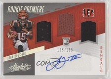 2017 Panini Absolute Rookie Premiere Material Autos /199 John Ross III Auto 5m1