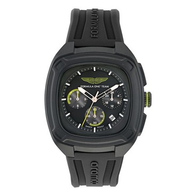 ASTON MARTIN Herren Uhr Analog Quarz AM FORMULA 1 MTFO1F505 Silikon