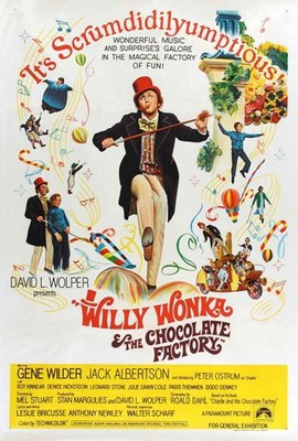 Willy Wonka and the Chocolate Factory Movie Poster (1971) 27 x 40 Inches