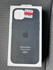 Apple Silicone Case with MagSafe for iPhone 14 Plus - Midnight Black