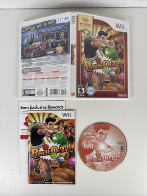 Wii) Punch-Out!! Nintendo Selects Cover (Nintendo Wii, 2009) CIB
