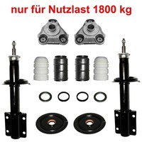 2 StossdäMpfer U Federteller Domlager U Schutzsatz FüR Fiat Ducato 244 Q18 Vorne