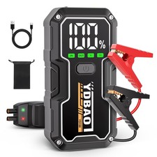 Avviatore Batteria Auto 10000A 12V per Auto/Moto (Fino e 10.0L Diesel) Avviatore