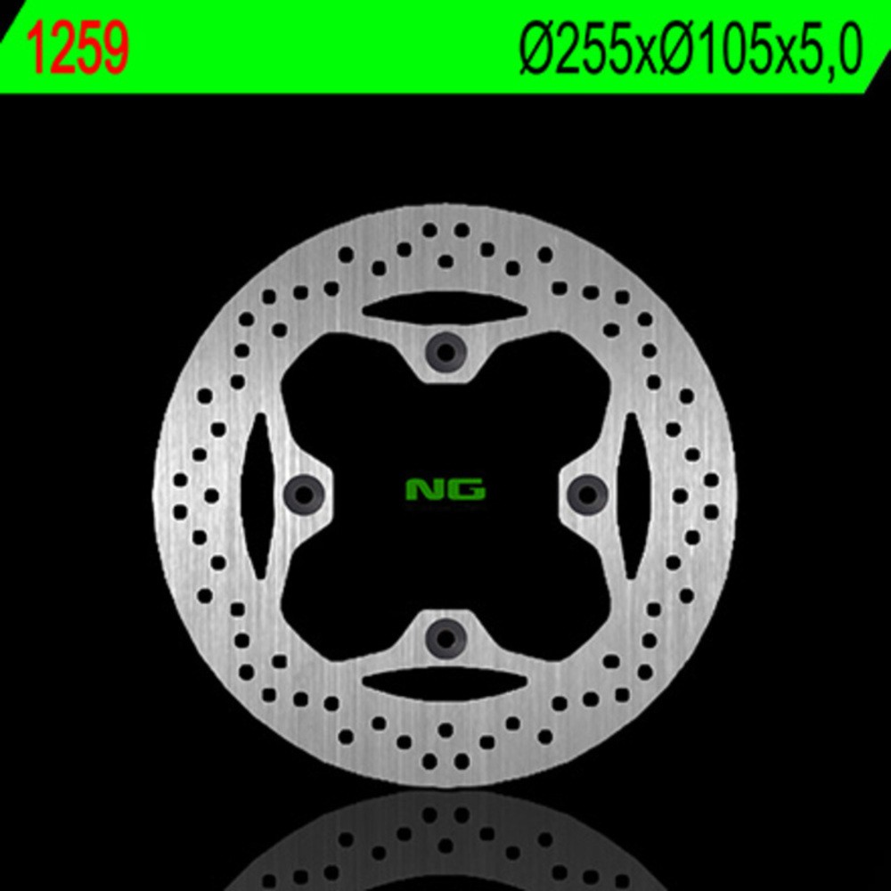 Free Shipping NG BRAKES Round Fixed Brake Disc For Motorcycle Parts