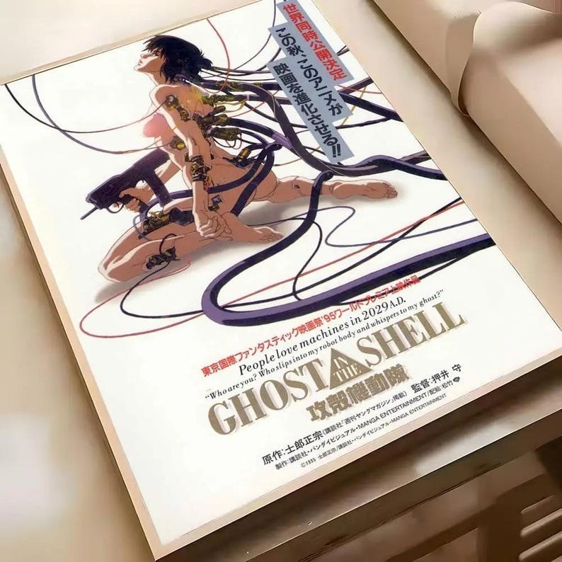 Ghost In The Shell Poster ,No Framed | eBay
