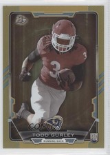 2015 Bowman Rookies Gold Rainbow Foil 284/399 Todd Gurley II Todd Gurley #28 7r6