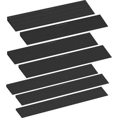Türschwellenrampe Gummi Rampe Stabil 1,5-4,5 cm Rollstuhlrampe Schwellenrampe