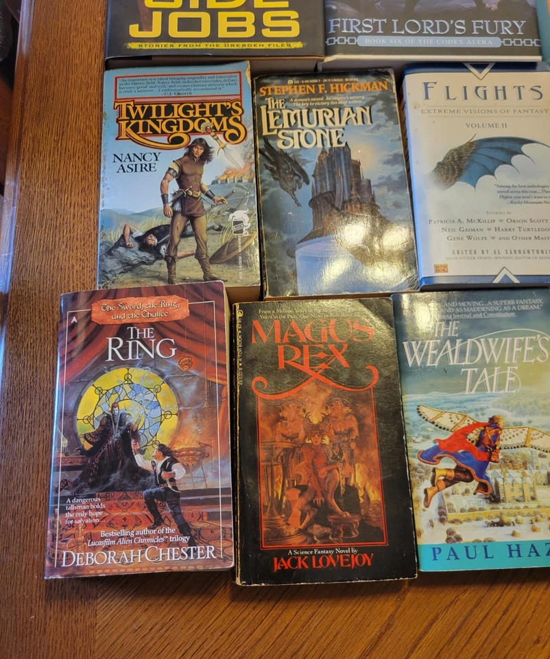 Books Mixed Fiction Fantasy Paperback & Hardcover Jim Butcher Lot of 13 - Image 4 of 4