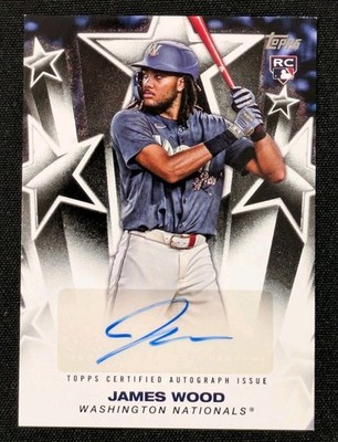 その他 James Wood 2025 Topps Autographs Gold James Wood [Gold Refractor] #CBA-JW Prices | 2025 Topps Chrome