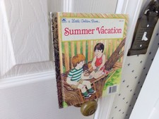 Vtg Summer Vacation Edith Kunhardt A Little Golden Book 1986 206-93 Made in USA