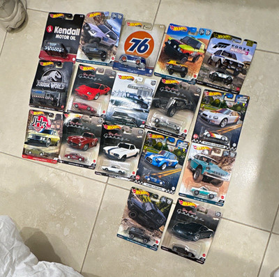 Hot Wheels Forza Jurassic World 1:64 Diecast Car Lot Unopened