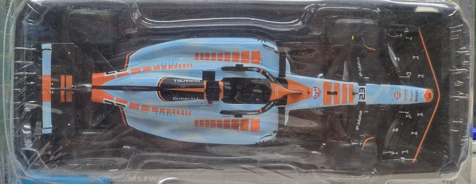 Le Grandi Formula Uno N102 Williams FW45 Anno 2023- SCALA 1:24 NUOVA - Immagine 3 di 4