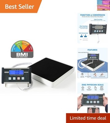 Digital Physician BMI Scale, Medical Floor Scale for Body Weight, 550 lb Limi...