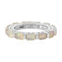 Cavill Damen Ring 1,7Ct Opal In 925 Sterlingsilber Silber Echtschmuck-