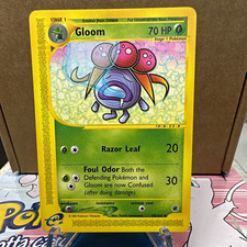 Pokemon TCG Gloom 78/165 Uncommon Expedition Base Set EN 2002 70 HP on eBay