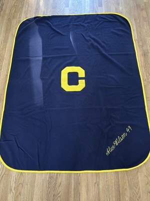 Vtg University Of California Berkeley Varsity Wool Blanket 1949 Golden Bears 