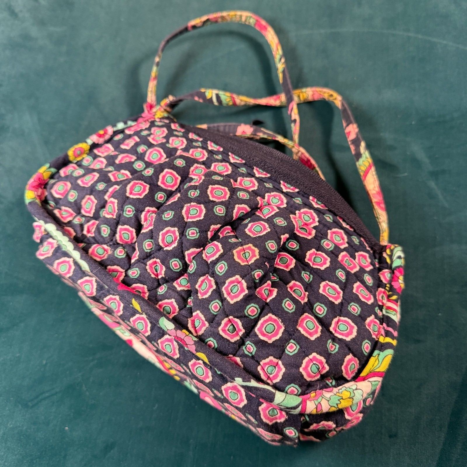 Vera Bradley Java Blue Quilted Mini Shoulder Bag … - image 4