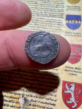 A Silver Elizabeth I Penny, With Woolpack Mintmark Dates 1594-96, S2580