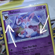 HD GALAXY SWIRL 🌀💫 SIGILLATO Sylveon SWSH211 Holo Promo Blister Carta Pokemon