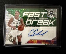 2019-20 Panini Mosaic Fast Break Prizm Carsen Edwards RC Auto