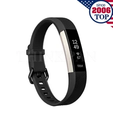 Fitbit Alta HR Activity Tracker Health Companion Smartwatch S&L Size Black