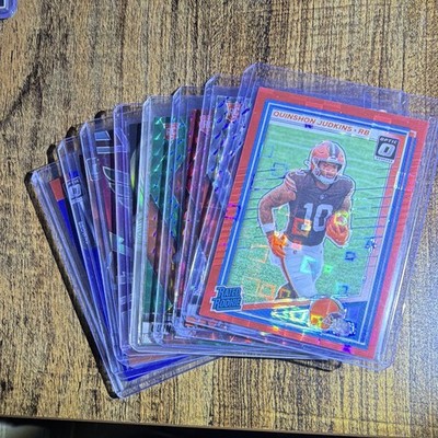 Quinshon Judkins Lot of 8 Rookie Cards Select, Optic, Mosaic, Patch,  See Desc!