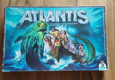 ATLANTIS - SCHMIDT SPIELE - 1995 - vollständig - gut erhalten -