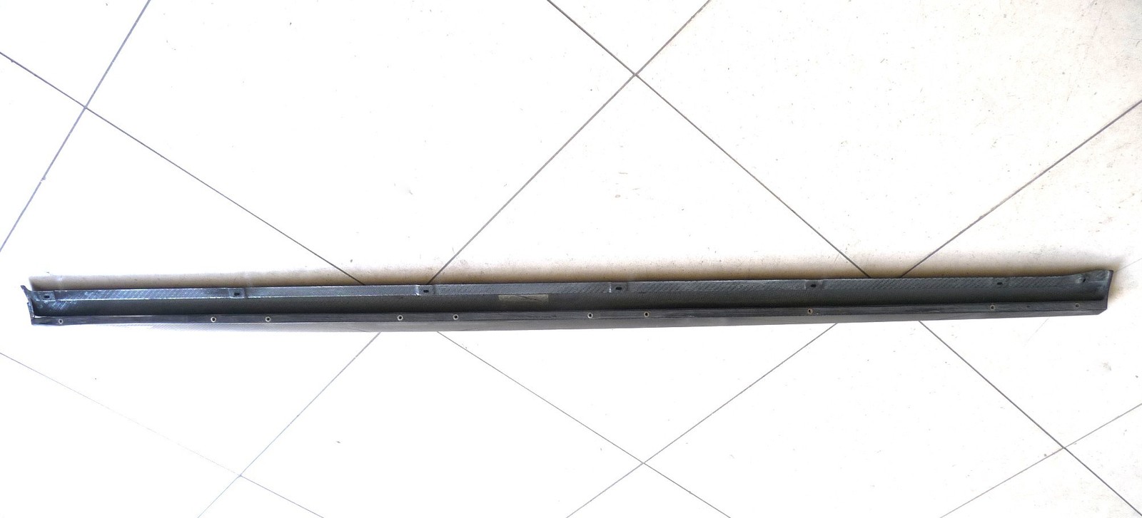 12-15 Bentley Continental GT Carbon Fiber Right Rocker Sill Scuff 3W8071685A OE