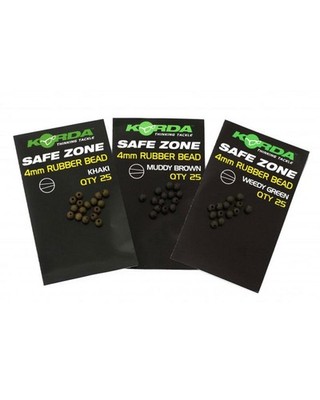 Safe Zone Rubber Beads 4mm Corda