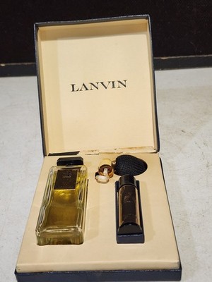 Vintage MY SIN #877 Eau de Lanvin 2 fl oz. Dummy Set Parfum Splash Original Box
