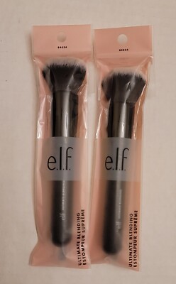 2 e.l.f. Ultimate Blending Brush Large Dome Powder Liquid Mousse NEW