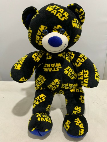 POPULAR STAR WARS BLACK/YELLOW TEDDY 