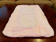 Pottery Barn Kids West Elm Matelasse Pink Organic Changing Pad Cover One Size