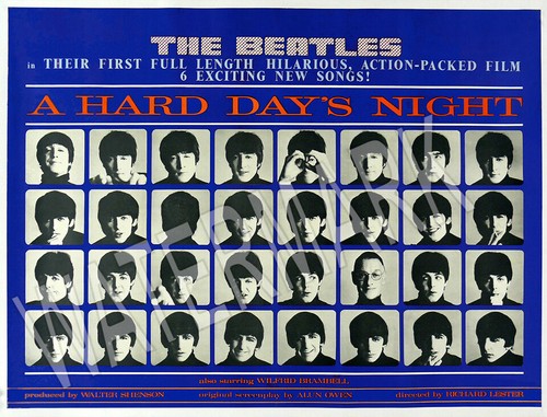 1964 Beatles A Hard Days Night High Quality Metal Magnet 3 x 4 inches 9564 - Picture 1 of 5