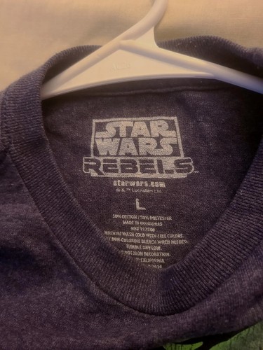 STAR WARS Rebels Boys T-Shirt Lg Ezra Ahsoka Animated Series READ DESCRIPTION - Picture 8 of 11