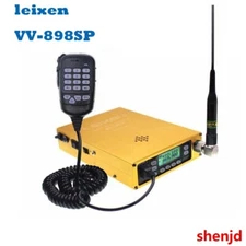 Leixen VV-898SP 25W VHF/UHF Portable Dual Band Car Mobile Radio 12000 Battery  &