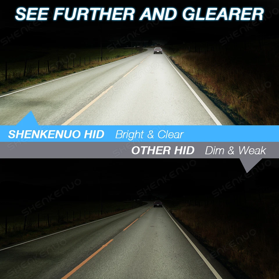 FOR MERCEDES-BENZ E420 1997-1998 2X D2R HID Headlight Replacement Bulb 35W 6000K - Image 4 of 4