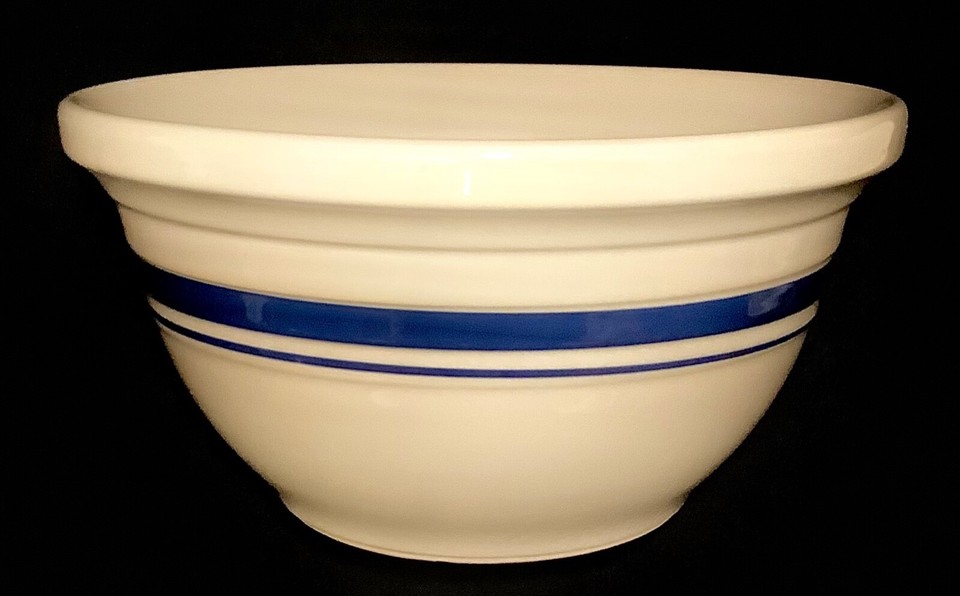 ROSEVILLE OHIO FP USA 2q Oven Proof Pottery Mixing Bowl eBay