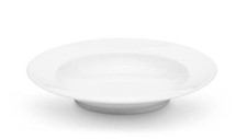 PILLIVUYT FRANCE, SANCERRE PURE WHITE FRENCH PORCELAIN 10" SOUP/PASTA BOWL, NEW