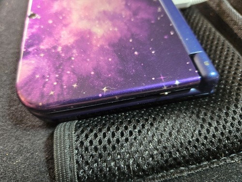 “NEW” Nintendo 3DS XL Galaxy Edition Handheld System Purple Tested Working Clean - Picture 5 of 7